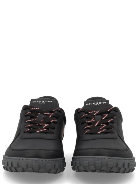  지방시 글라이드 레더 스니커즈 BH00B4H1X1 001 Black - GIVENCHY