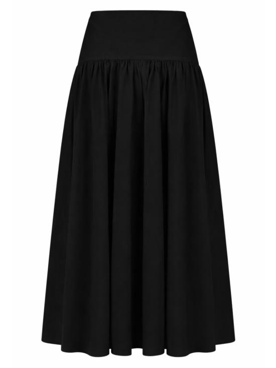 26SS 스타우드 스커트 R26R6148PO BLK Black