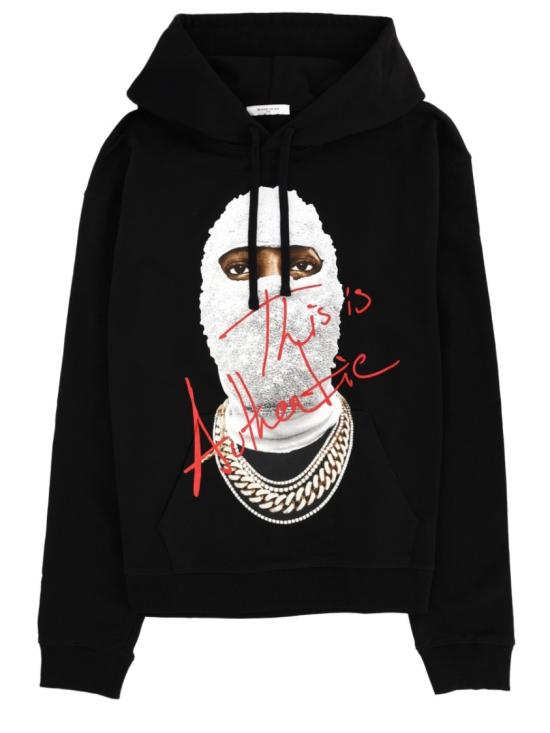 25FW 이놈어닛 후드 티셔츠 NUW25261 009 Black