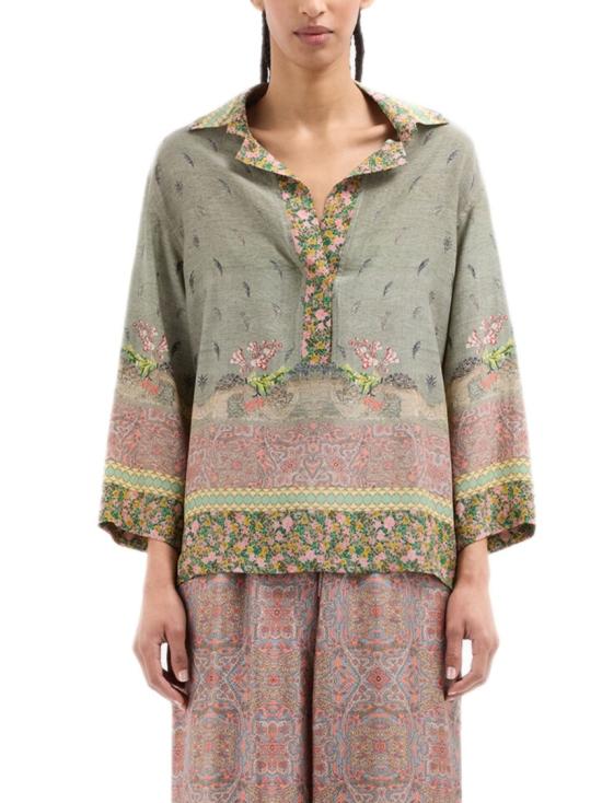 26SS 피에르루이마샤 탑 TETRIS SV CML12432518062 Grey - PIERRE LOUIS MASCIA