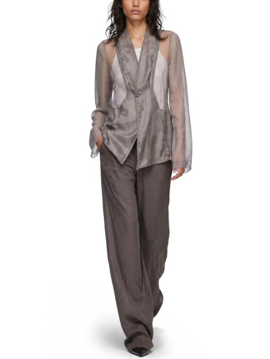 26SS 릭 오웬스 수트 자켓 RP01F6703 TUJS34 Grey - RICK OWENS