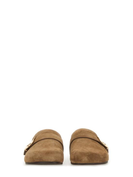  토리버치 멜로우 뮬 154446 037 Brown - TORY BURCH