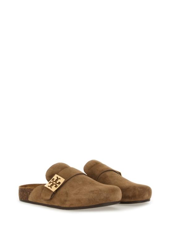  토리버치 멜로우 뮬 154446 037 Brown - TORY BURCH