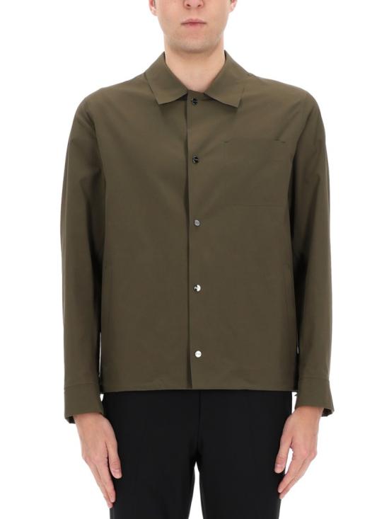 26SS 에르노 에센스 셔켓 GI000318U 12301SZ7794 Black - HERNO