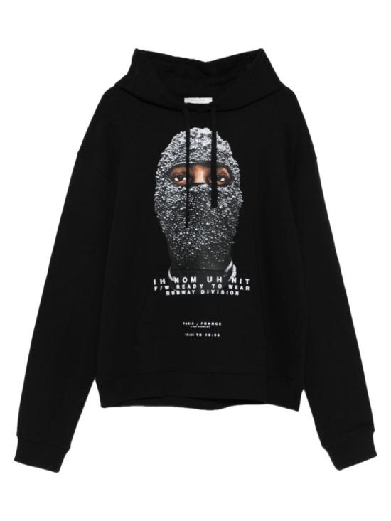 25FW 이놈어닛 후드 티셔츠 NUW25267 009 Black