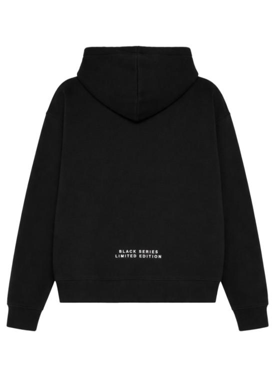 25FW 이놈어닛 후드 티셔츠 NUW25267 009 Black - IH NOM UH NIT