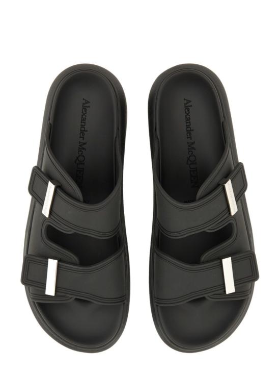  알렉산더 맥퀸 하이브리드 슬라이드 663563 W4Z511081 Black - ALEXANDER MCQUEEN