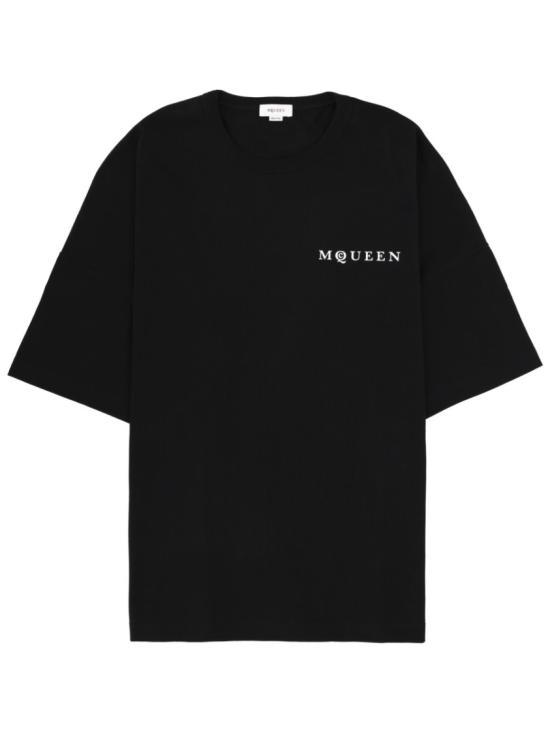26SS 알렉산더 맥퀸 반팔 티셔츠 828434 QTADE0520 Black