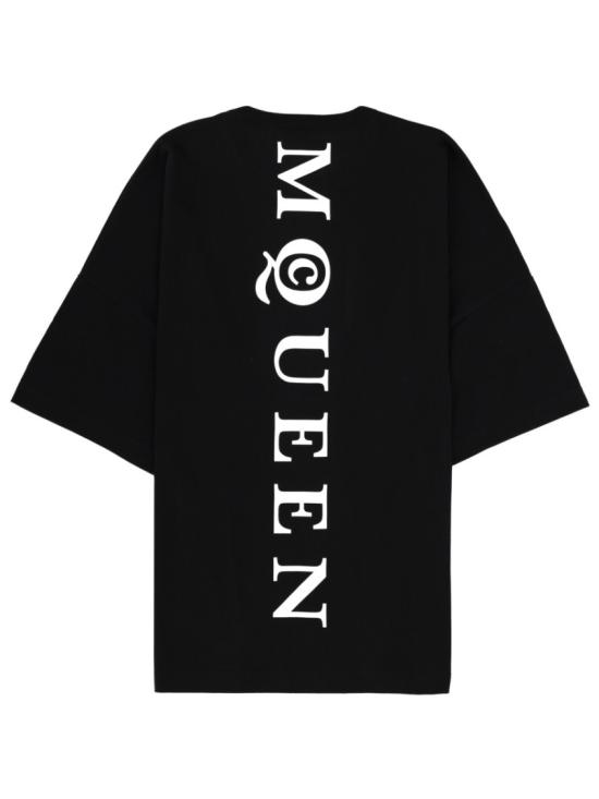 26SS 알렉산더 맥퀸 반팔 티셔츠 828434 QTADE0520 Black - ALEXANDER MCQUEEN