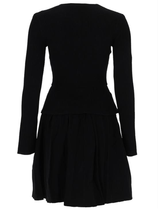26SS 셀프 포트레이트 숏 원피스 RS26 109S B BLACK Black - SELF PORTRAIT