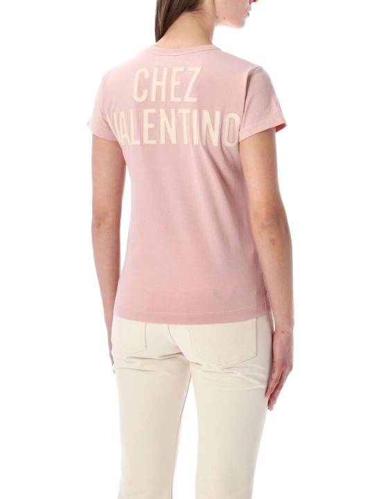 26SS 발렌티노 가라바니 탑 8B3MG24Y9GLC5R Pink - VALENTINO GARAVANI