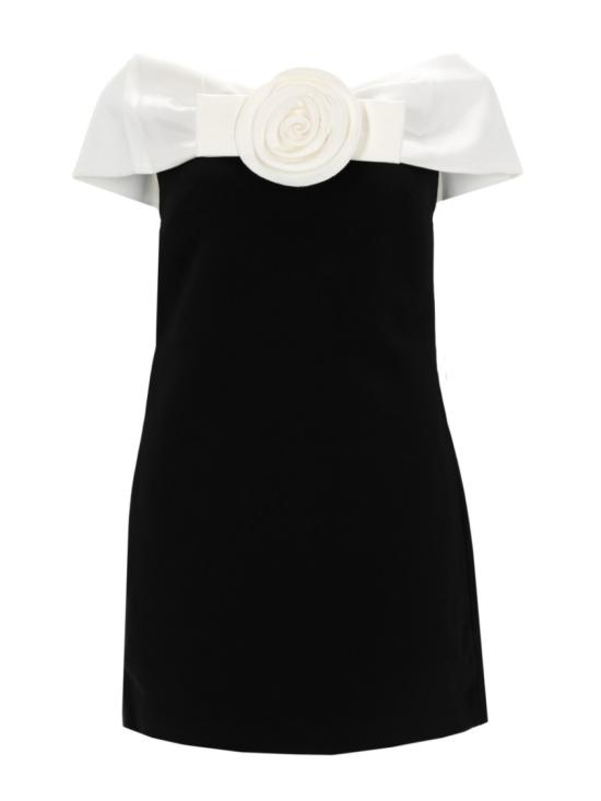 26SS 셀프 포트레이트 숏 원피스 RS26 180S B BLACK Black