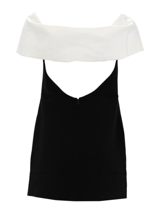 26SS 셀프 포트레이트 숏 원피스 RS26 180S B BLACK Black - SELF PORTRAIT