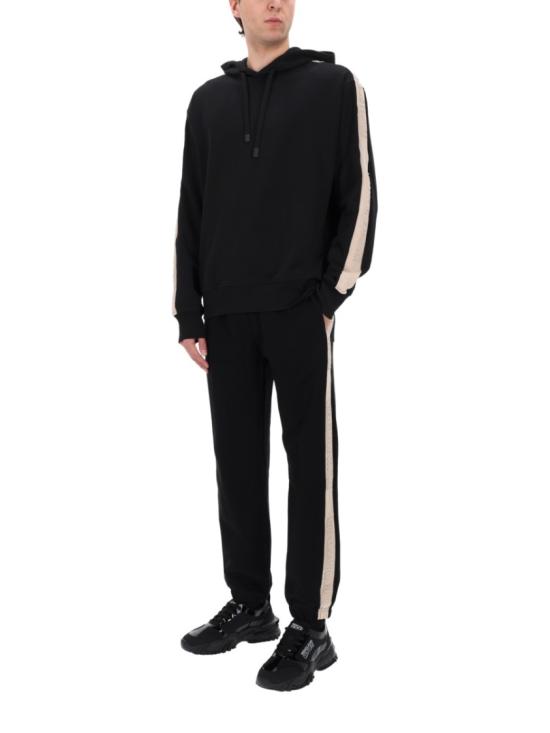 26SS 베르사체 후드 티셔츠 80GAIE08 CF00E899 Black - VERSACE