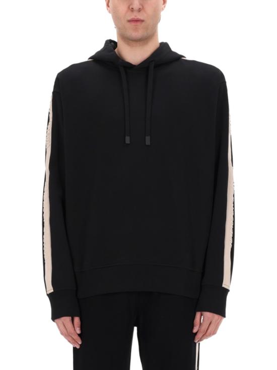 26SS 베르사체 후드 티셔츠 80GAIE08 CF00E899 Black - VERSACE