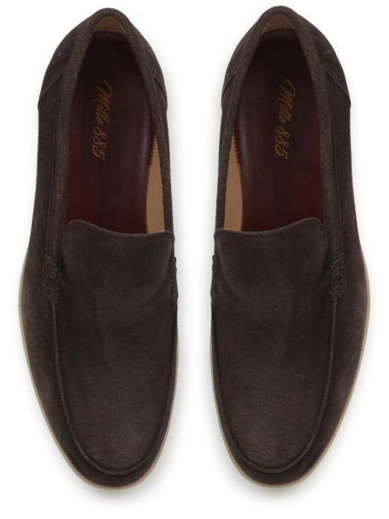 26SS 밀레 885 로퍼 GLASGOW VELOURMOKA Black - MILLE 885