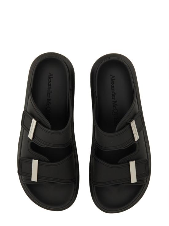  알렉산더 맥퀸 하이브리드 슬라이드 658063 W4Z511081 Black - ALEXANDER MCQUEEN