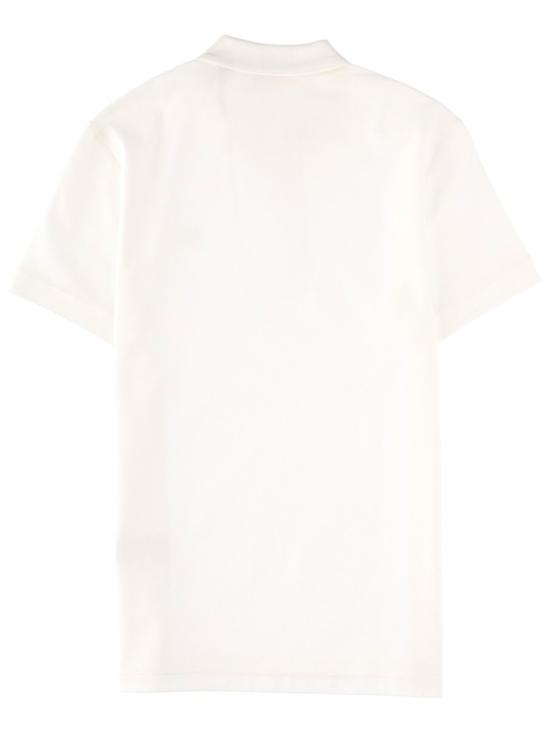  버버리 코튼 폴로 티셔츠 8099166 A1464 White - BURBERRY
