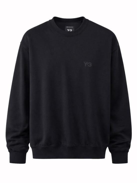  와이쓰리 긴팔 티셔츠 IW0075 BLACK Black