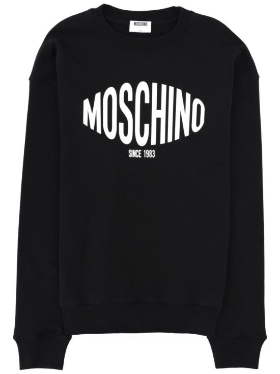 26SS 모스키노 긴팔 티셔츠 17130228 1555 Black