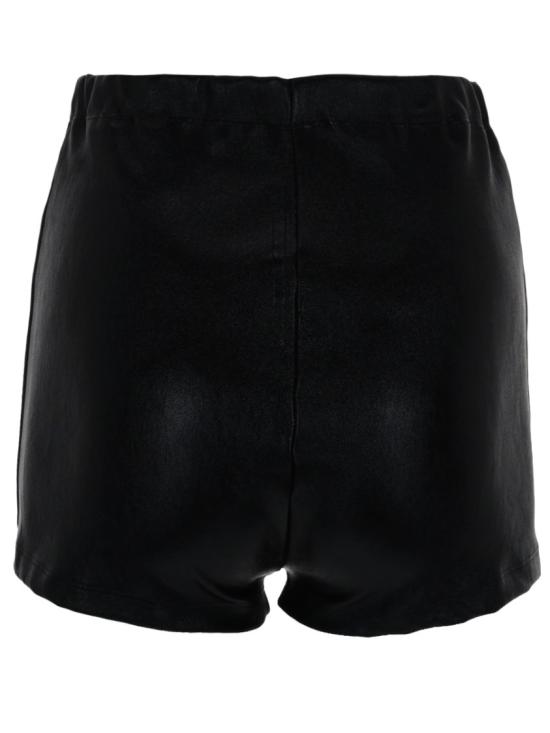 26SS 릭 오웬스 X 릴리즈 숏팬츠 LI01F7394 LSQ09 Black - RICK OWENS X LILIES