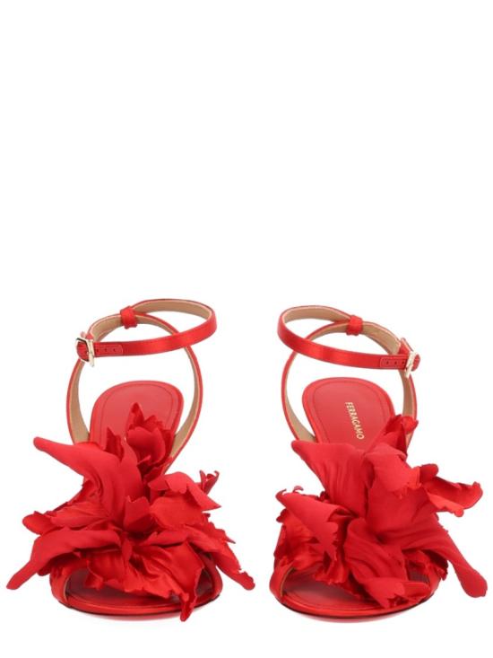 25FW 살바토레 페라가모 힐/펌프스 787597 01K870002 Red - SALVATORE FERRAGAMO