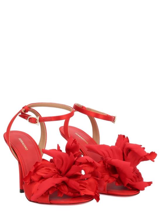 25FW 살바토레 페라가모 힐/펌프스 787597 01K870002 Red - SALVATORE FERRAGAMO