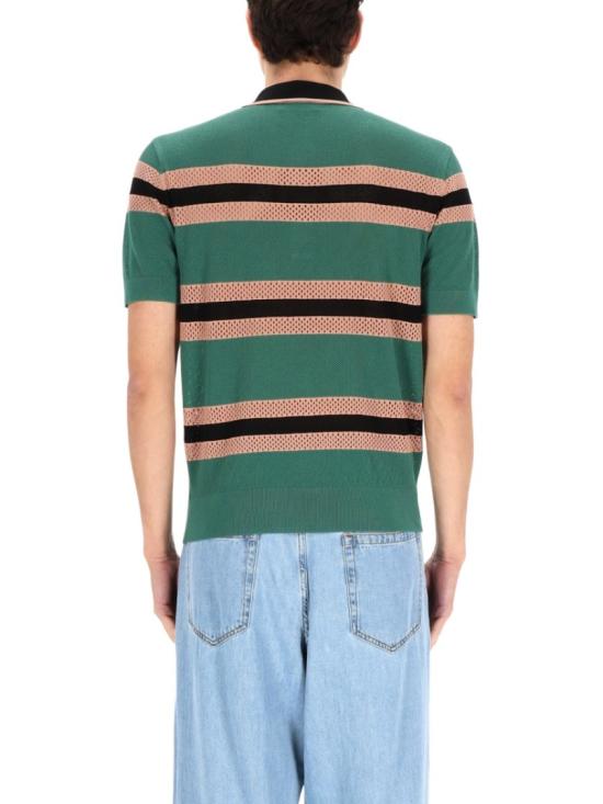 26SS 드리스 반 노튼 폴로 티셔츠 021218 3701609 Green - DRIES VAN NOTEN