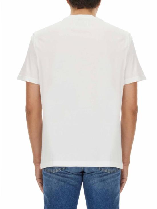  골든구스 반팔 티셔츠 GMP01220 P00059310364 White - GOLDEN GOOSE