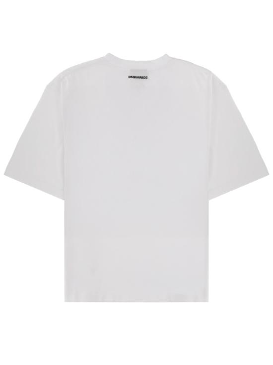 26SS 디스퀘어드2 아이코니크 티셔츠 S78GD0118 D20033100 White - DSQUARED2