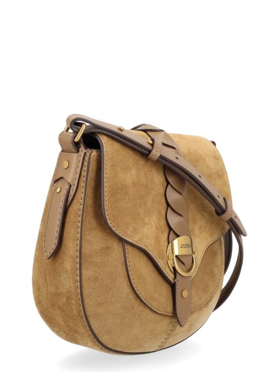  이자벨마랑 알타이 스웨이드 가죽 스몰 숄더백 BF0099FA C2C21M50TA Neutrals - ISABEL MARANT