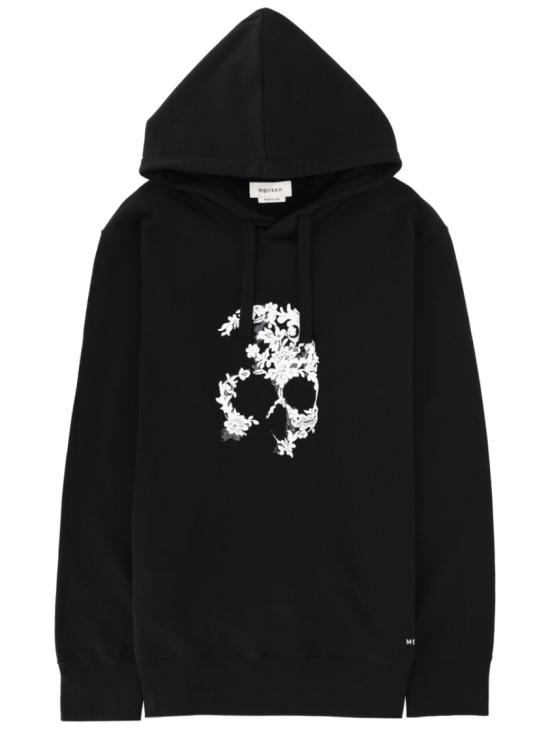 26SS 알렉산더 맥퀸 후드 티셔츠 862290 QTAEL0520 Black