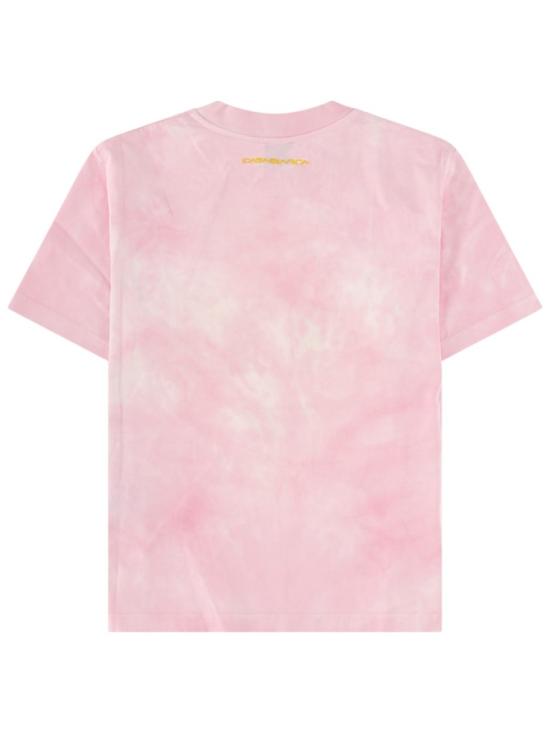 26SS 카사블랑카 반팔 티셔츠 W SS26 JTS 046 02TIEDYEPINK Pink - CASABLANCA