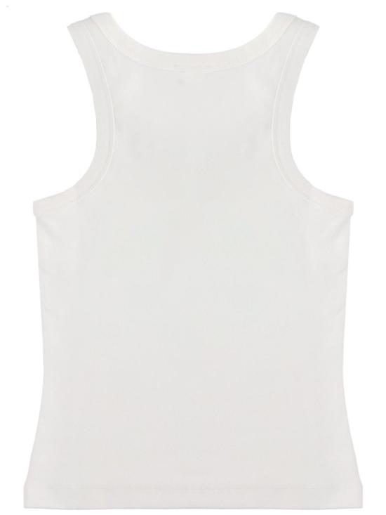 26SS 겐조 민소매 티셔츠 FG52TO2004SJ 01 White - KENZO