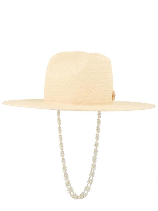 26SS 루슬란바진스키 모자 CWB036SS26 STR PRL 2CHA 11P SRBNATURALSTRAW Neutrals - RUSLAN BAGINSKIY