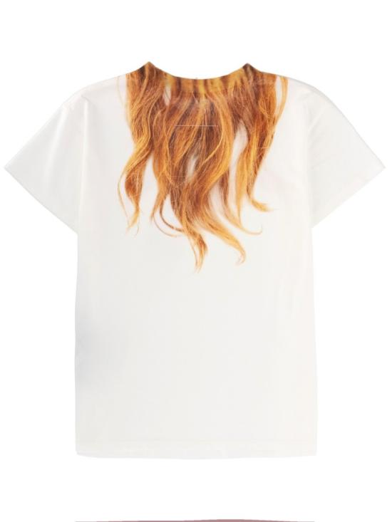 26SS MM6 메종마르지엘라 패턴 크루넥 티셔츠 S52GC0361 M20048101 White - MM6 MAISON MARGIELA