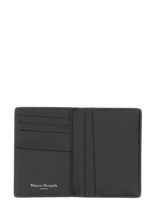  마르지엘라 스티치 바이 폴드 카드지갑 S55UI0203 P4745T8013 Black - MAISON MARGIELA