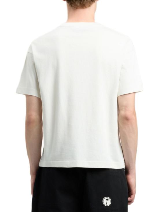 26SS 팜앤젤스 반팔 티셔츠 PMAA109S26JER0070310 White - PALM ANGELS
