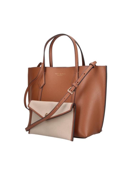 26SS 토리버치 페리 스몰 토트백 177252200 Brown - TORY BURCH
