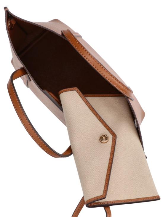 26SS 토리버치 페리 스몰 토트백 177252200 Brown - TORY BURCH