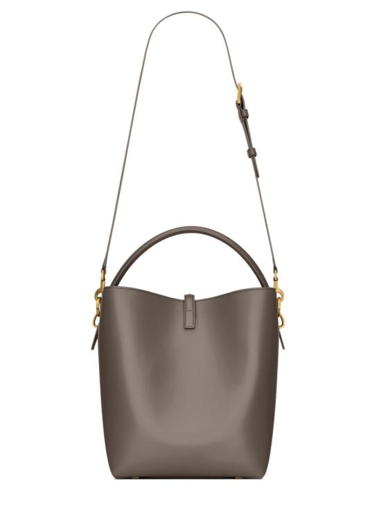  생로랑 르 37 샤이니 레더백 742828 2R20W1997 Grey - SAINT LAURENT