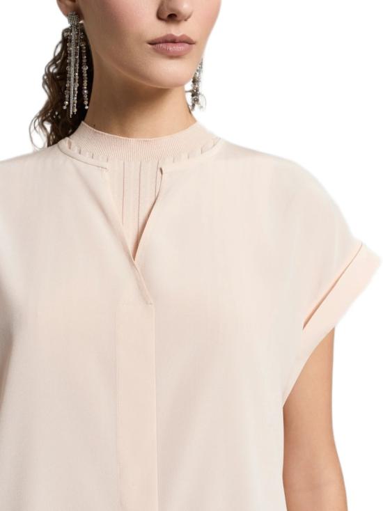 26SS 페세리코 탑 A0688907325190 Neutrals - PESERICO