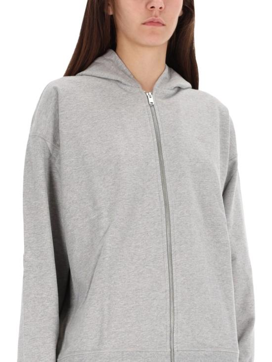 25FW 가니 후드 티셔츠 T4399 921 Grey - GANNI
