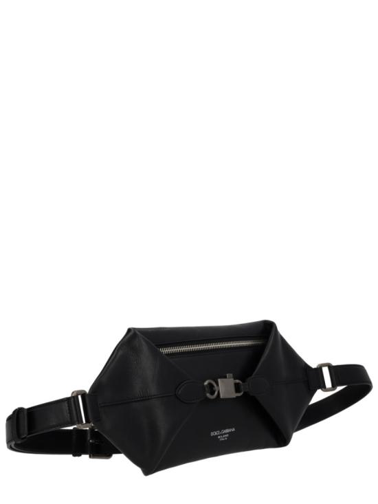 26SS 돌체앤가바나 Lock 벨트백 BM2188 AU99480999 Black - DOLCE & GABBANA