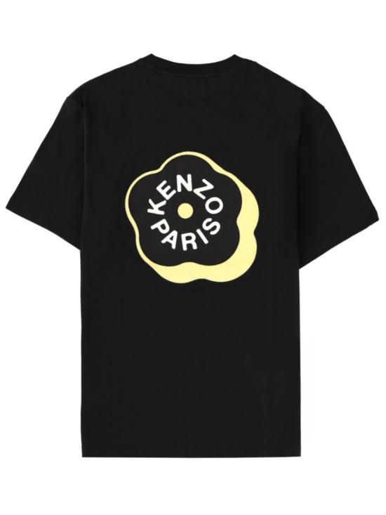 26SS 겐조 보케 플라워 2.0 엠브로이더드 루즈 티셔츠 FG52TS3024SG 99J Black - KENZO