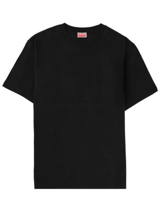 26SS 겐조 보케 플라워 2.0 엠브로이더드 루즈 티셔츠 FG52TS3024SG 99J Black