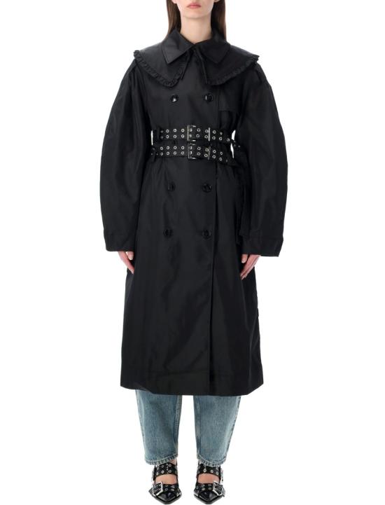 26SS 가니 코트 A101007510708099 Black
