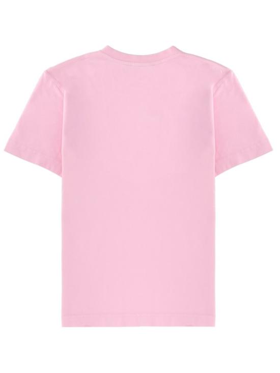 26SS 자크뮈스 그로그랭 로고 솟슬리브 티셔츠 TSW00550AJ0 0029431 Pink - JACQUEMUS