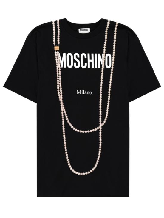 26SS 모스키노 탑 07180541 1555 Black