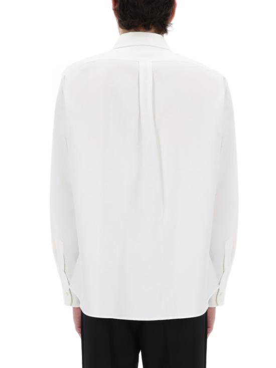 26SS 겐조 보케 플라워 엠브로이더드 캐주얼 셔츠 FG55CH4109LO 01 White - KENZO